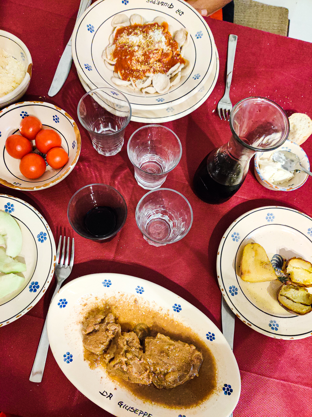 Towns in Puglia: Ceglie Messapica, A Gastronomic Capital travel guide travel blog svadore what to do what to see where to stay in puglia where to eat osteria da giuseppe biscotti cegliesi donkey pasta asino