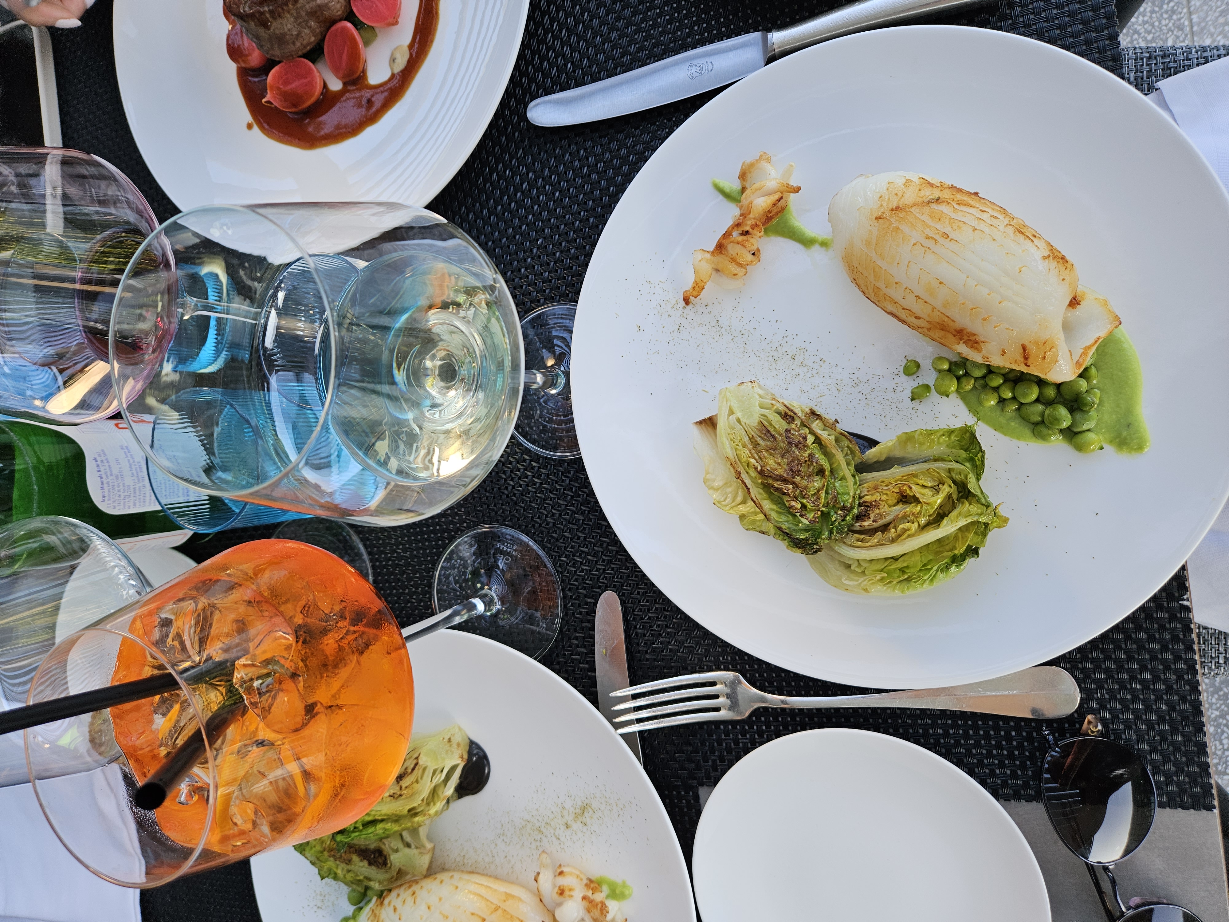 Isola dei pescatori restaurant dinner Isola dei pescatori restaurant dinner