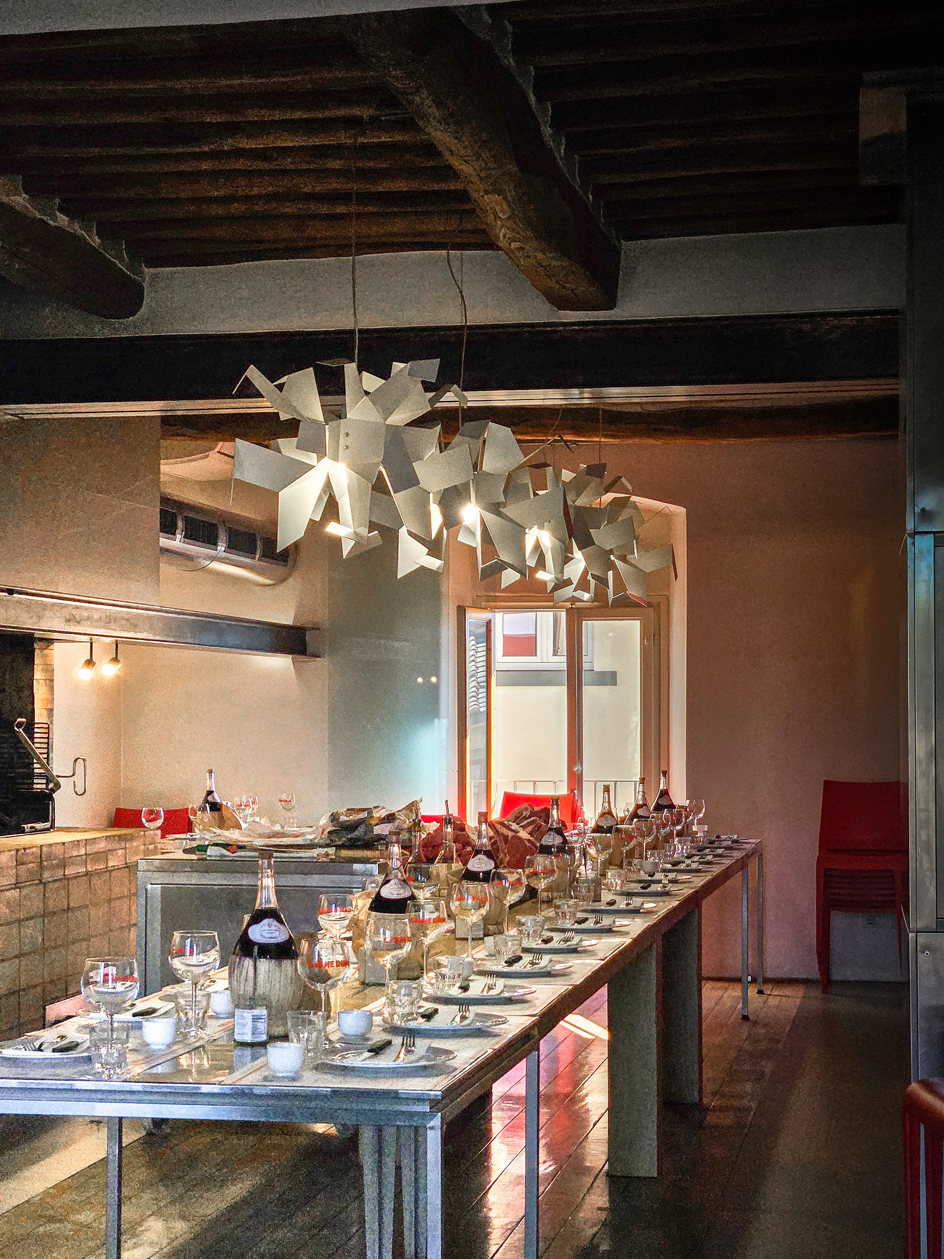 Eating at The Famous Butcher Of Panzano: Dario Cecchini chefs table officina