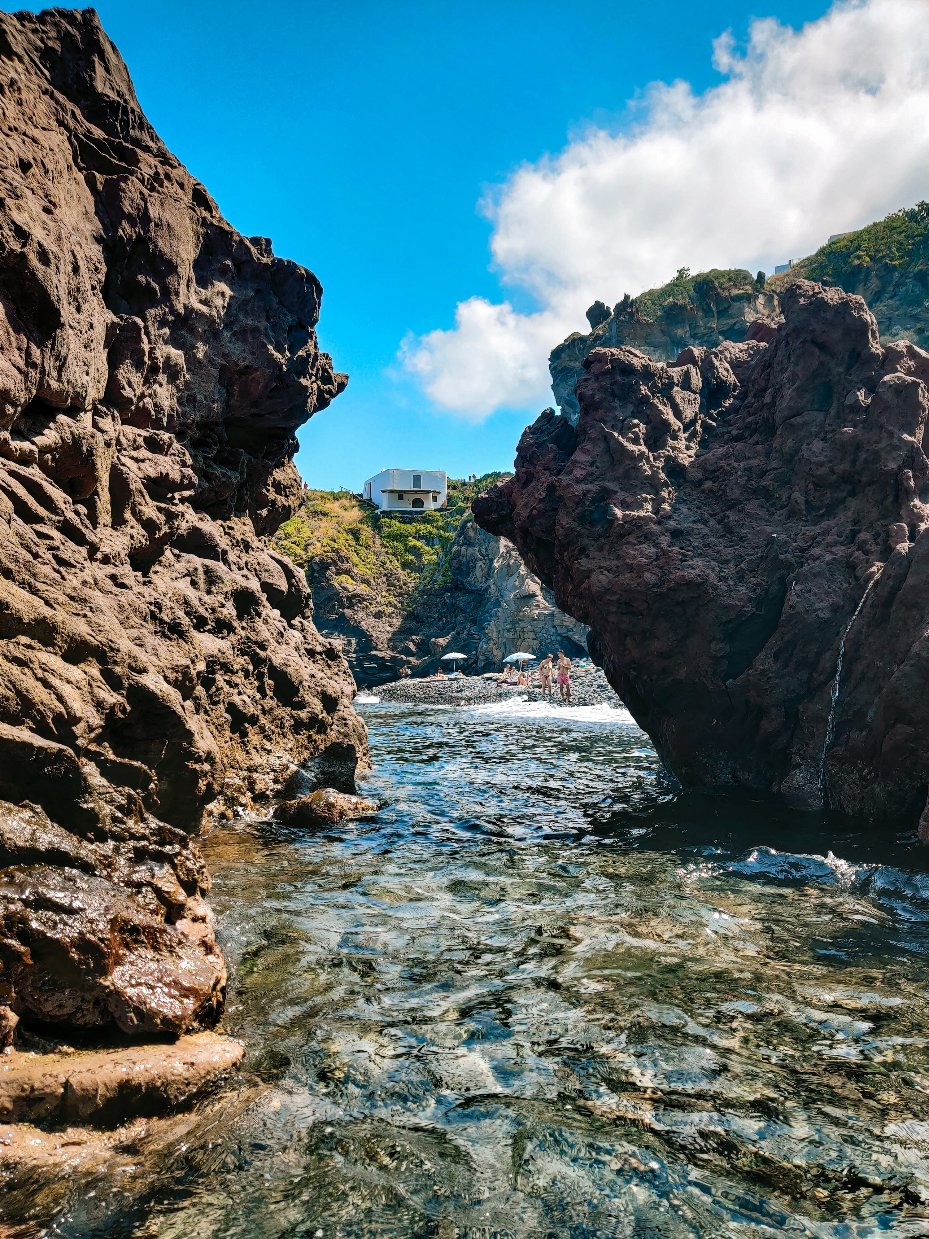 What to Expect at Spiaggia dello Scario Beach in Malfa, Salina
