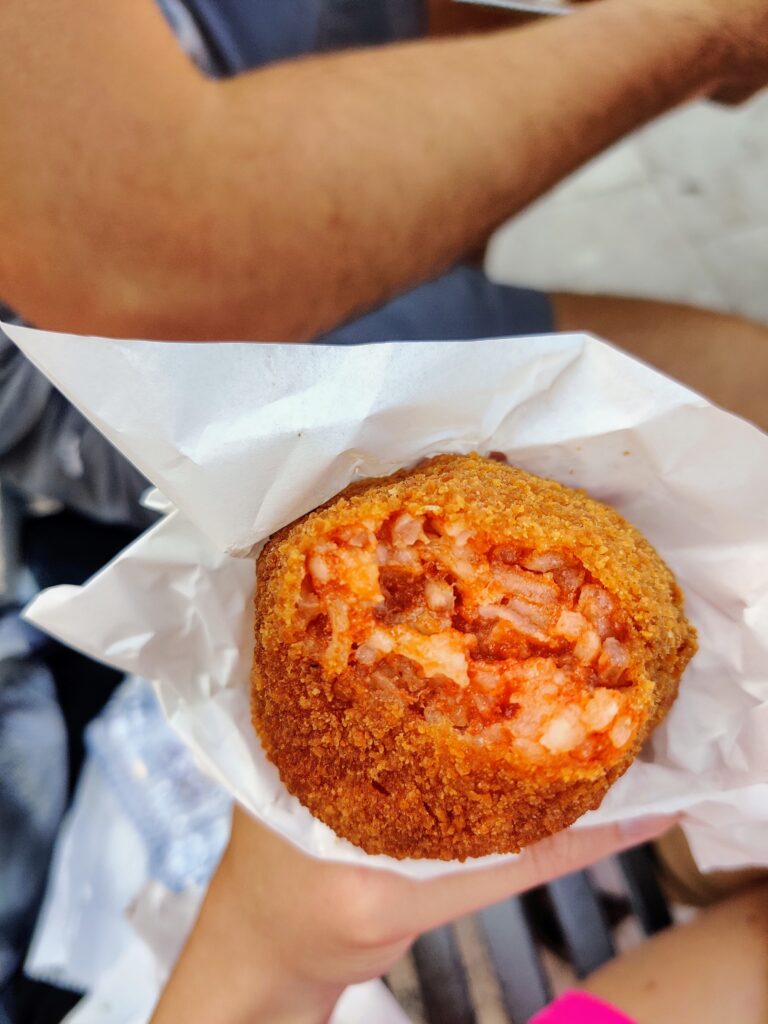 How to Visit Mount Etna in 2 Days zafferana etnea arancini