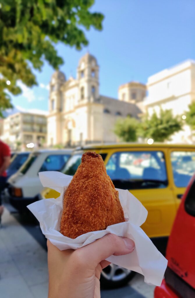 How to Visit Mount Etna in 2 Days zafferana etnea arancini