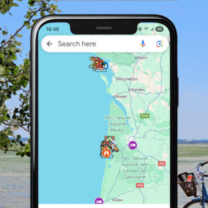 West Coast of France Google Maps