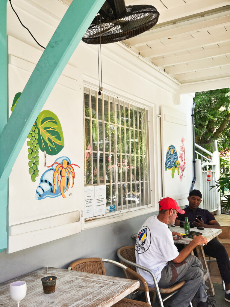 The authentic "Old St Barth" vibe in the village of Corossol