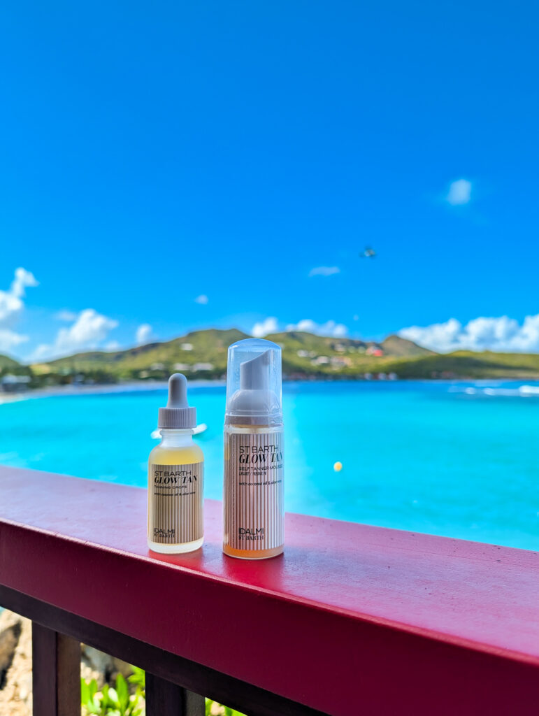 IDALMI ST. BARTH self-tanner for the perfect French West Indies glow without the orange tint.