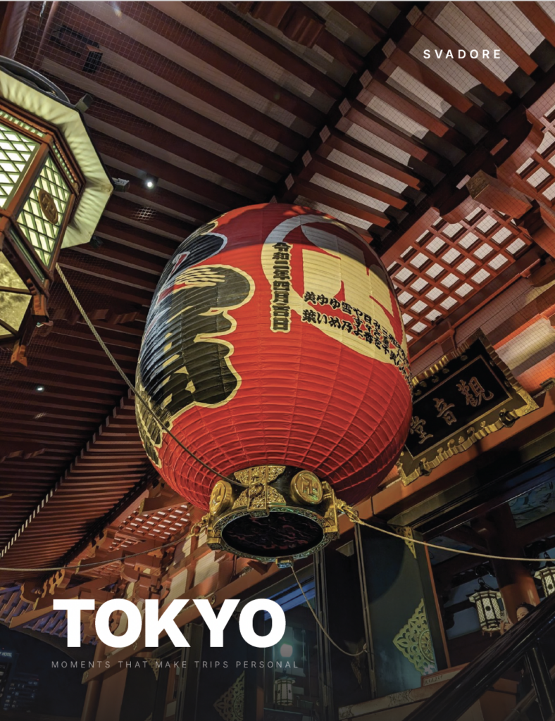 Tokyo Travel Guide: 4-Day Itinerary with Google Map, Restaurant